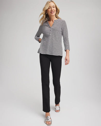 Chico's Women | Brigitte™ Slim Full-Length Pants BLACK