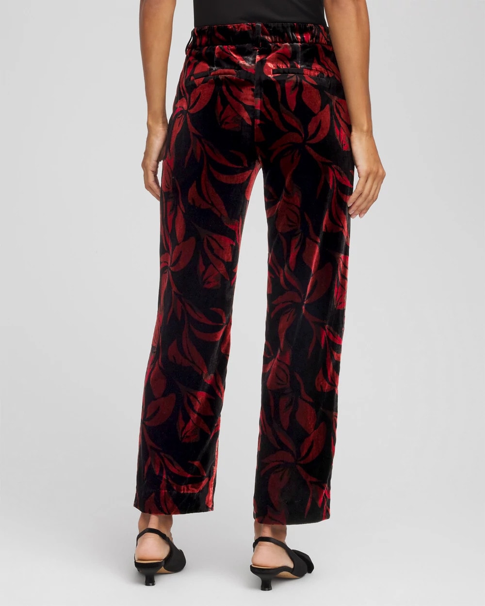Chico's Women | Velvet Rose Slim Ankle Pants BLACK
