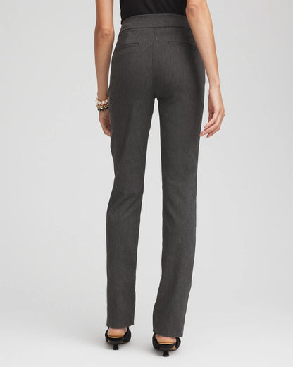 Chico's Women | Brigitte™ Slim Full-Length Pants GRAPHITE HEATHER GRAY