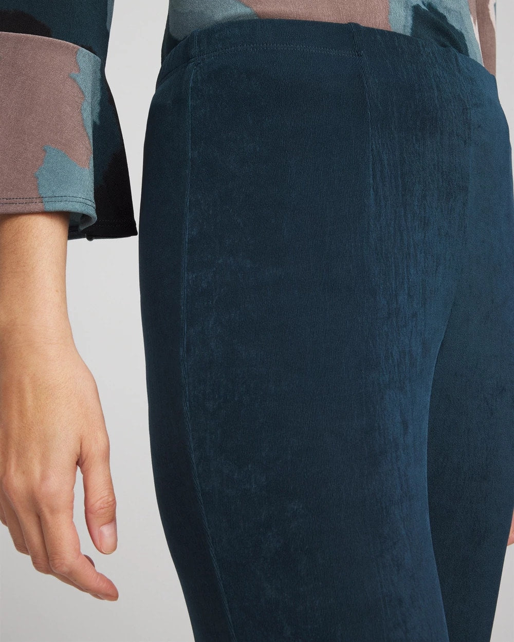 Chico's Women | Travelers™ No Tummy Pants TEAL SHADOW