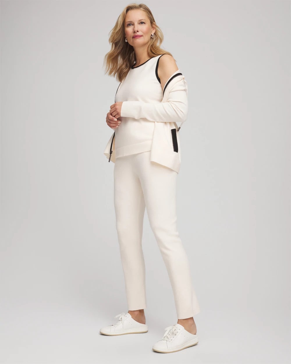 Chico's Women | Zenergy® Luxe Tapered Ankle Pants ENGLISH CREAM