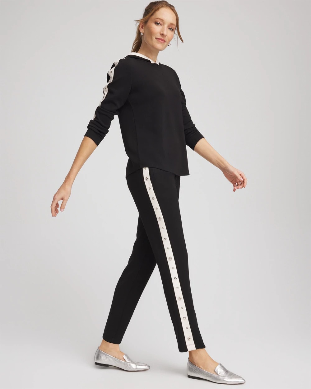 Chico's Women | Zenergy® Grommet Pants BLACK