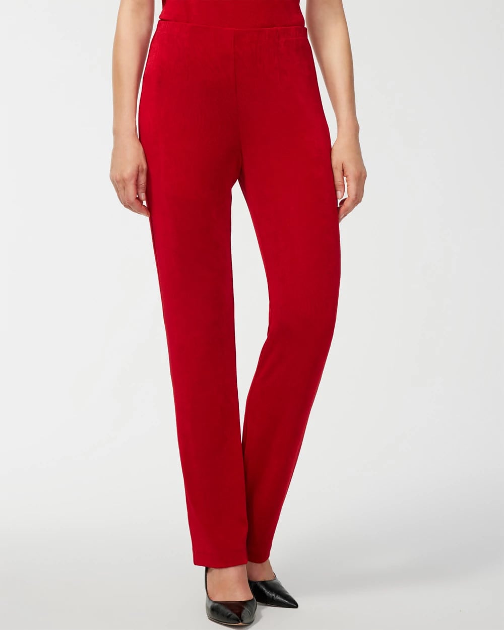 Chico's Women | Travelers™ No Tummy Pants RED ALLURE