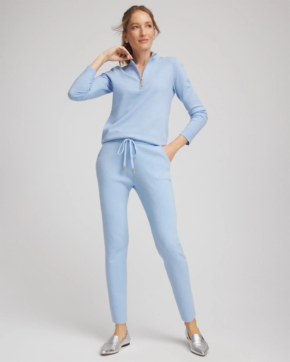 Chico's Women | Zenergy® Luxe Tapered Ankle Pants CRYSTAL TOPAZ