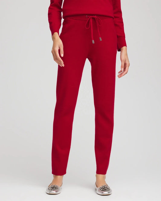 Chico's Women | Zenergy® Luxe Tapered Ankle Pants CARMINE RED