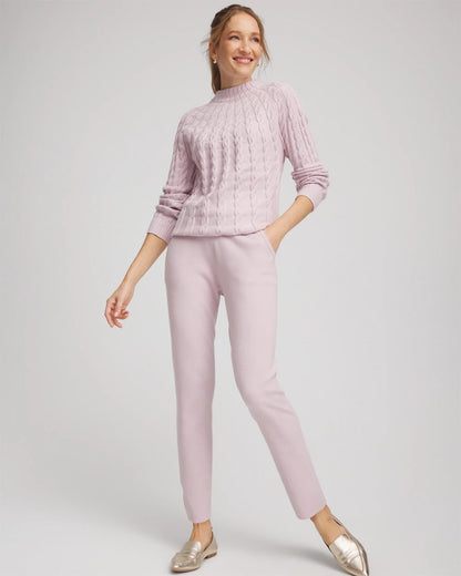 Chico's Women | Zenergy® Luxe Tapered Ankle Pants LILAC SMOKE