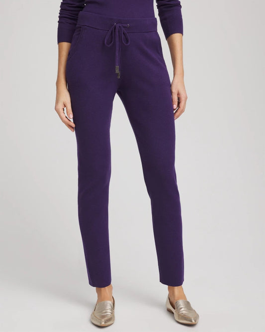 Chico's Women | Zenergy® Luxe Tapered Ankle Pants PURPLE ELIXIR