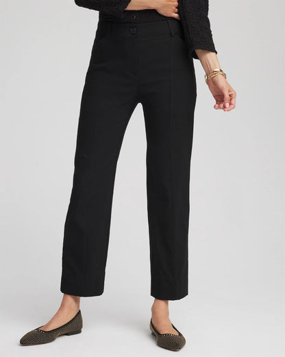 Chico's Women | Emme Straight Ankle Pants BLACK