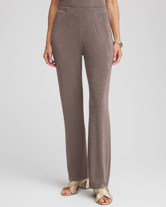 Chico's Women | Travelers™ No Tummy Pants DEEP TAUPE