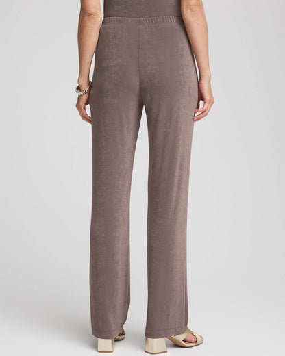 Chico's Women | Travelers™ No Tummy Pants DEEP TAUPE