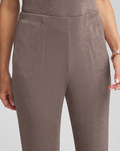 Chico's Women | Travelers™ No Tummy Pants DEEP TAUPE