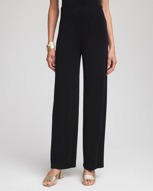 Chico's Women | Travelers™ Hollywood-Waist Straight-Leg Pants TRAVELERS BLACK
