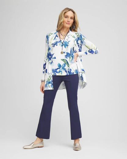 Chico's Women | Lightweight Juliet Kick Flare Pants PASSPORT BLUE