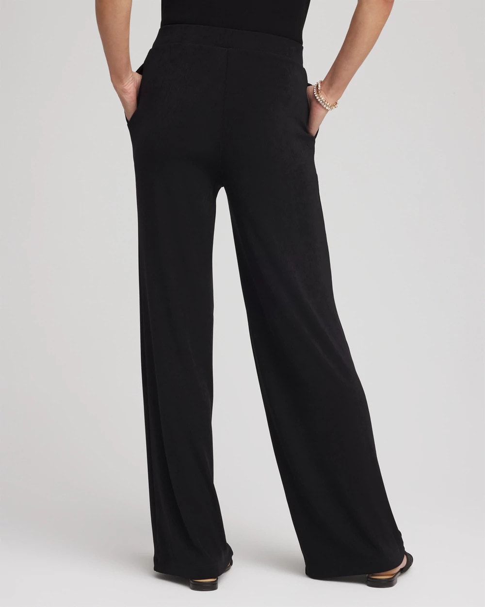 Chico's Women | Travelers™ Wide-Leg Pocket Pants TRAVELERS BLACK