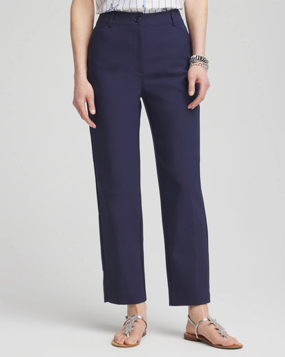 Chico's Women | Fly Front Ankle Pants PASSPORT BLUE