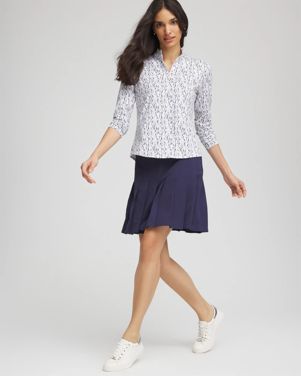 Chico's Women | Zenergy® UPF Pleated Skort PASSPORT BLUE