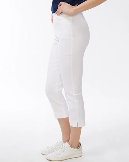 Chico's Women | Brigitte™ Slim Pull-On Crop ALABASTER