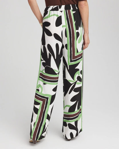 Chico's Women | Printed Silky Soft Pants ECRU