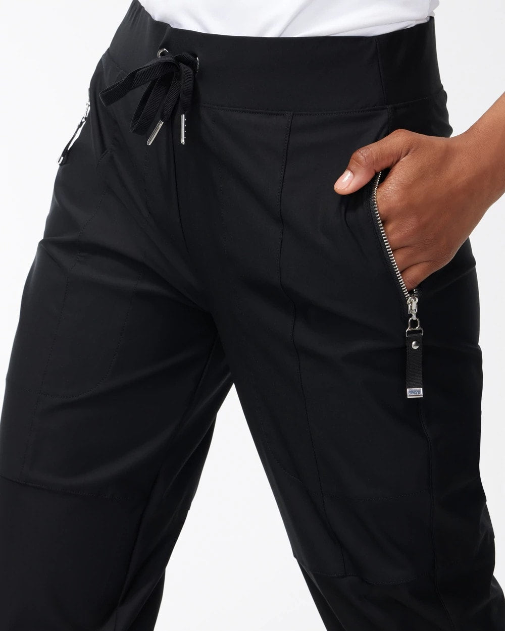 Chico's Women | Zenergy® Seam Detail Stretch Pants BLACK