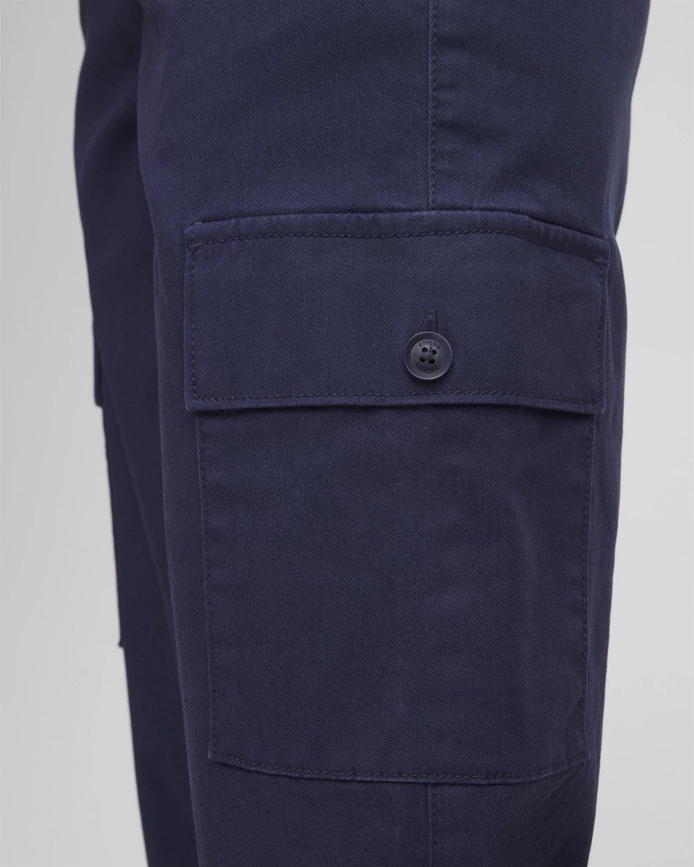Chico's Women | Cargo Straight Leg Cropped Pants PASSPORT BLUE