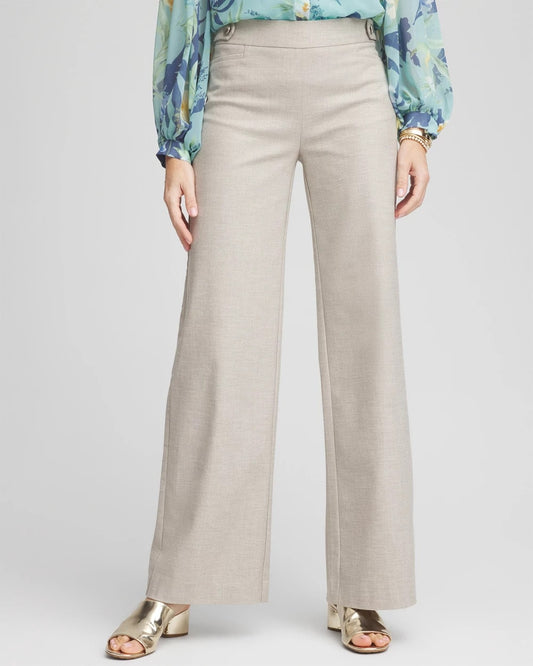 Chico's Women | Brigitte™ Wide-Leg Pants SMOKEY TAUPE