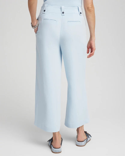 Chico's Women | Crepe Wide-Leg Culotte Pants CRYSTAL SPRINGS