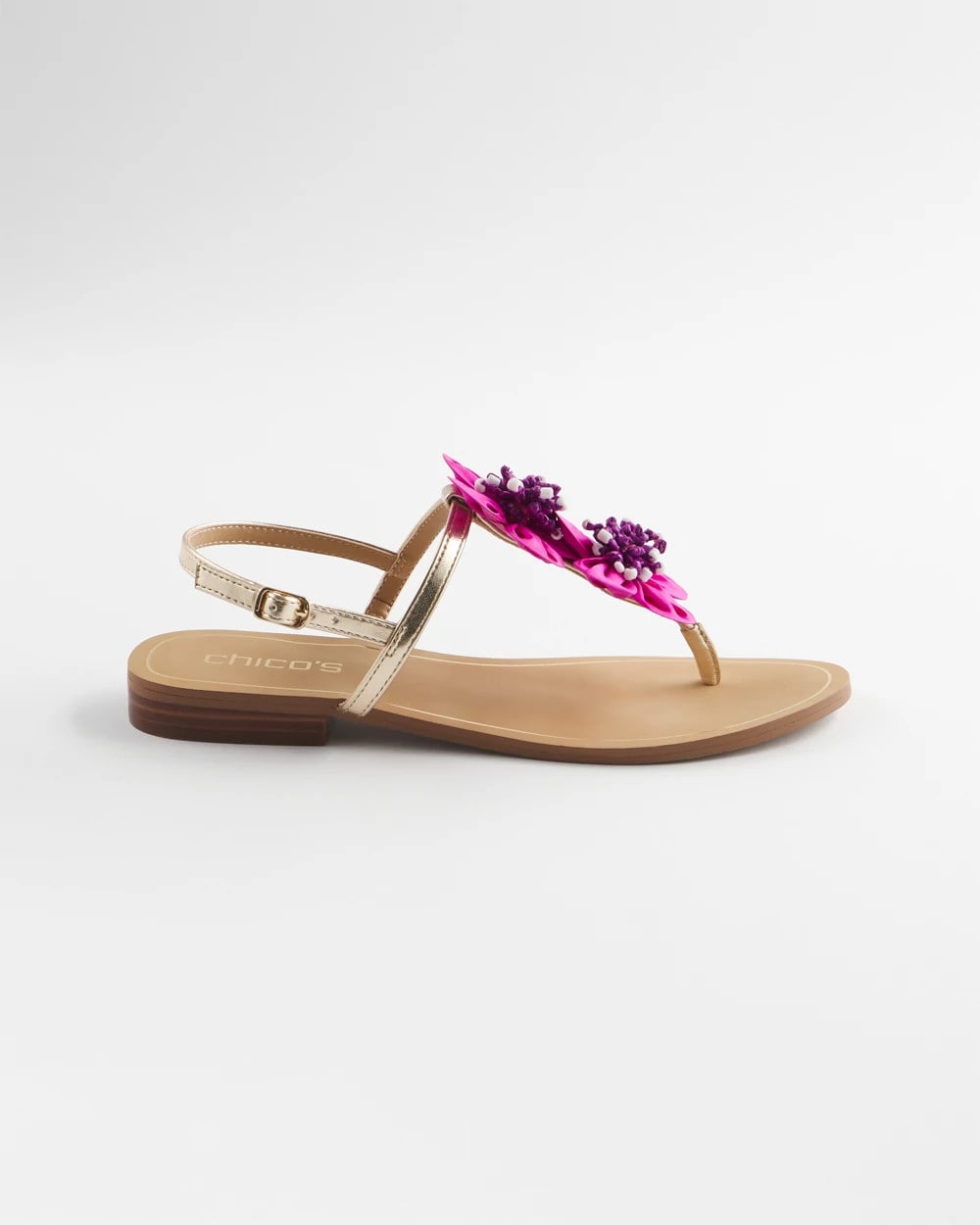 Chico's Women | Sunset Flower Sandal PINK