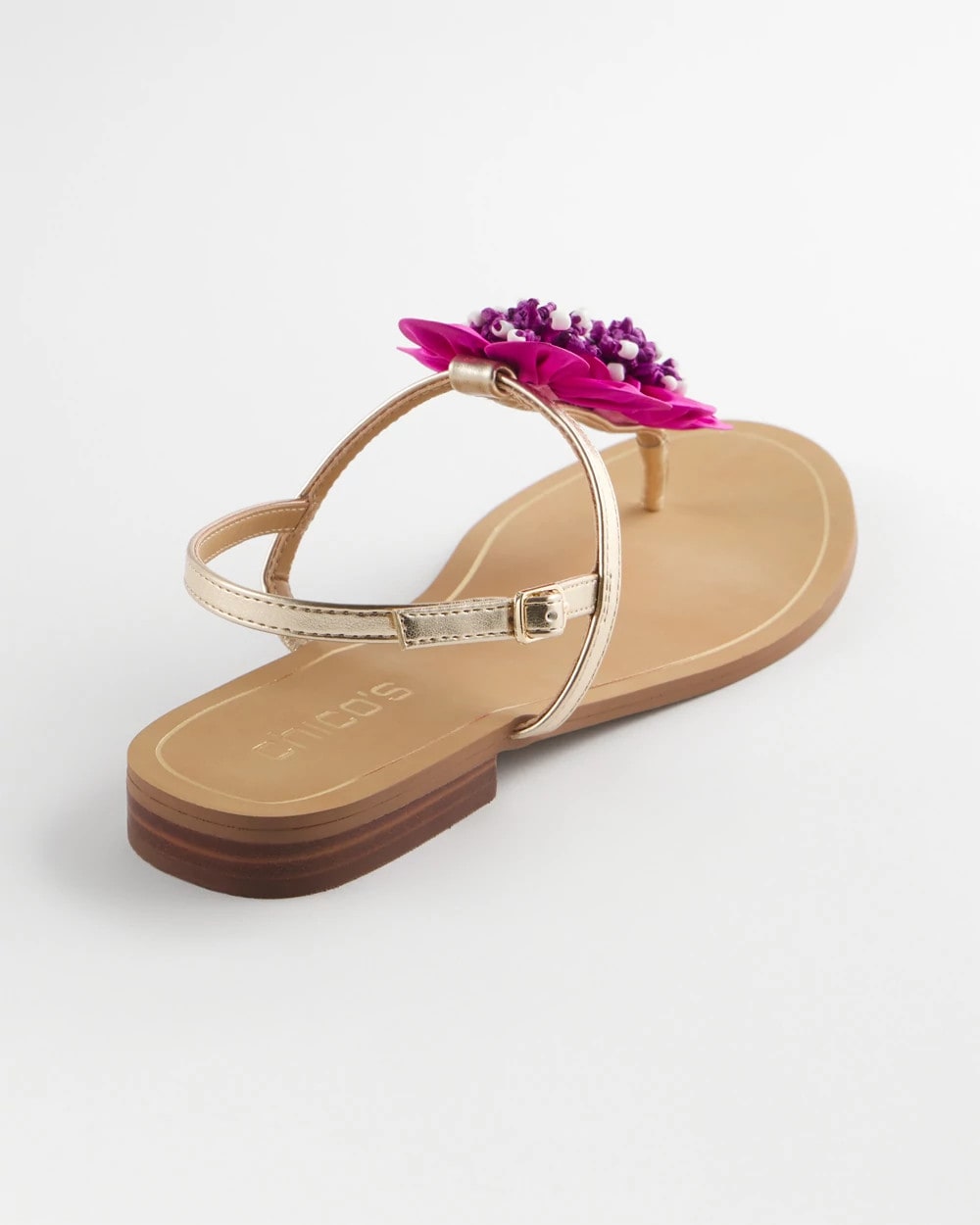 Chico's Women | Sunset Flower Sandal PINK