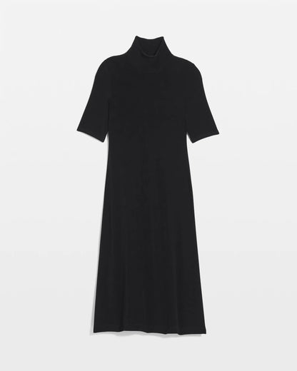 Chico's Women | Travelers™ Mockneck Midi Dress TRAVELERS BLACK