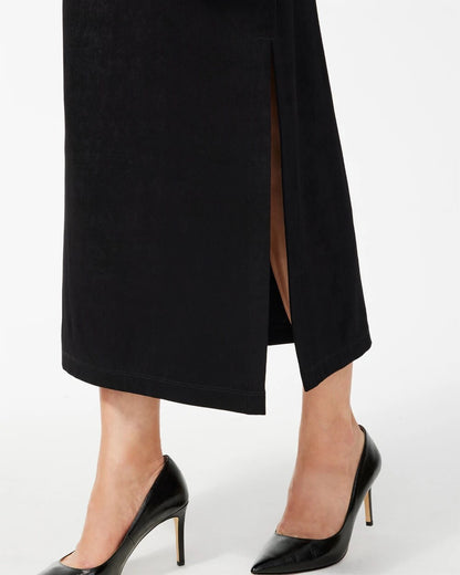 Chico's Women | Travelers™ Side-Slit Maxi Skirt TRAVELERS BLACK