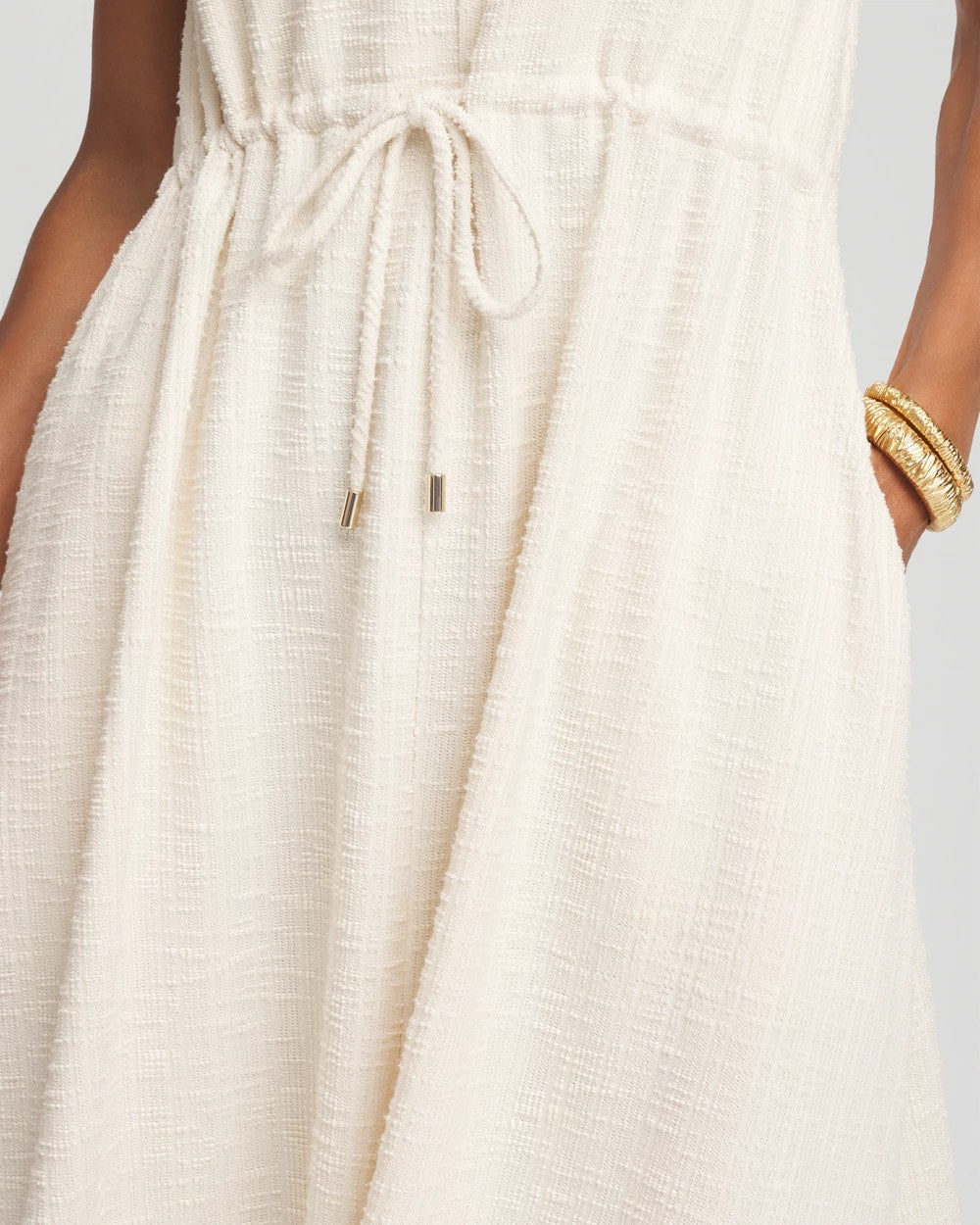 Chico's Women | Sleeveless Tweed Maxi Dress