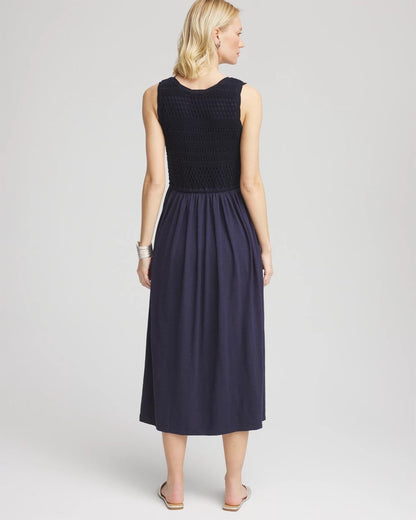 Chico's Women | Crochet-Bodice Maxi Dress