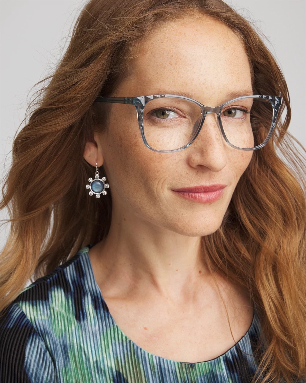 Chico's Women | Blue Crystal Readers LIGHT BLUE