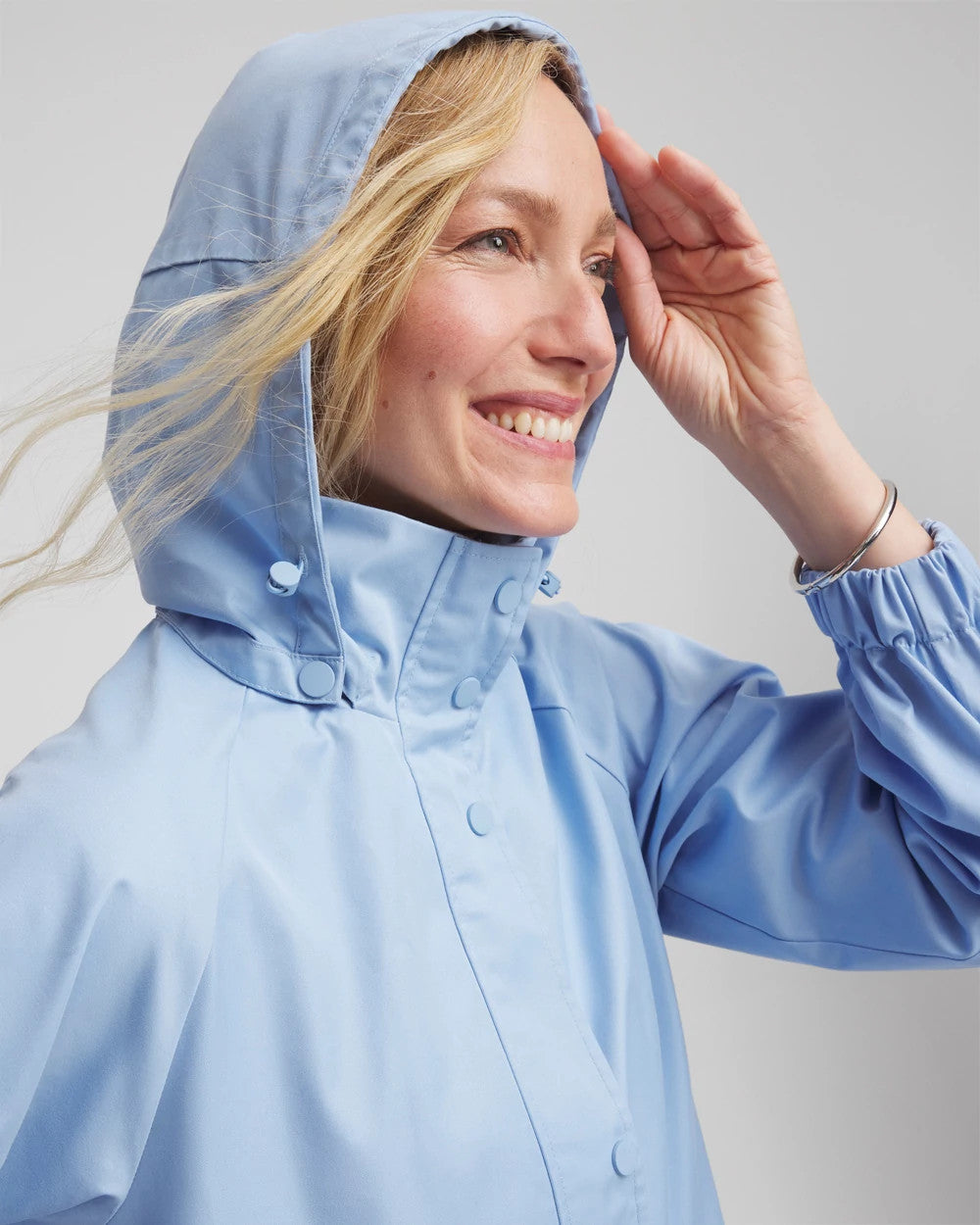 Chico's Women | Zenergy® Twill Rain Jacket CRYSTAL TOPAZ