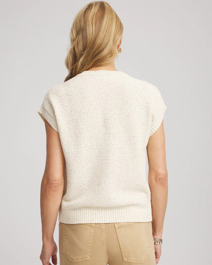 Chico's Women | Button-Up Sweater Vest GOLD