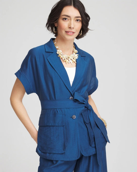Chico's Women | Cargo Shirt Jacket SEAPORT