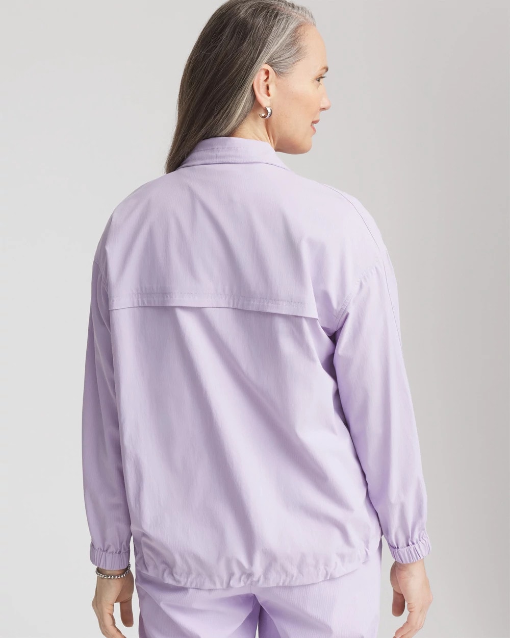 Chico's Women | Zenergy® UPF Striped Jacket VIOLET AURA