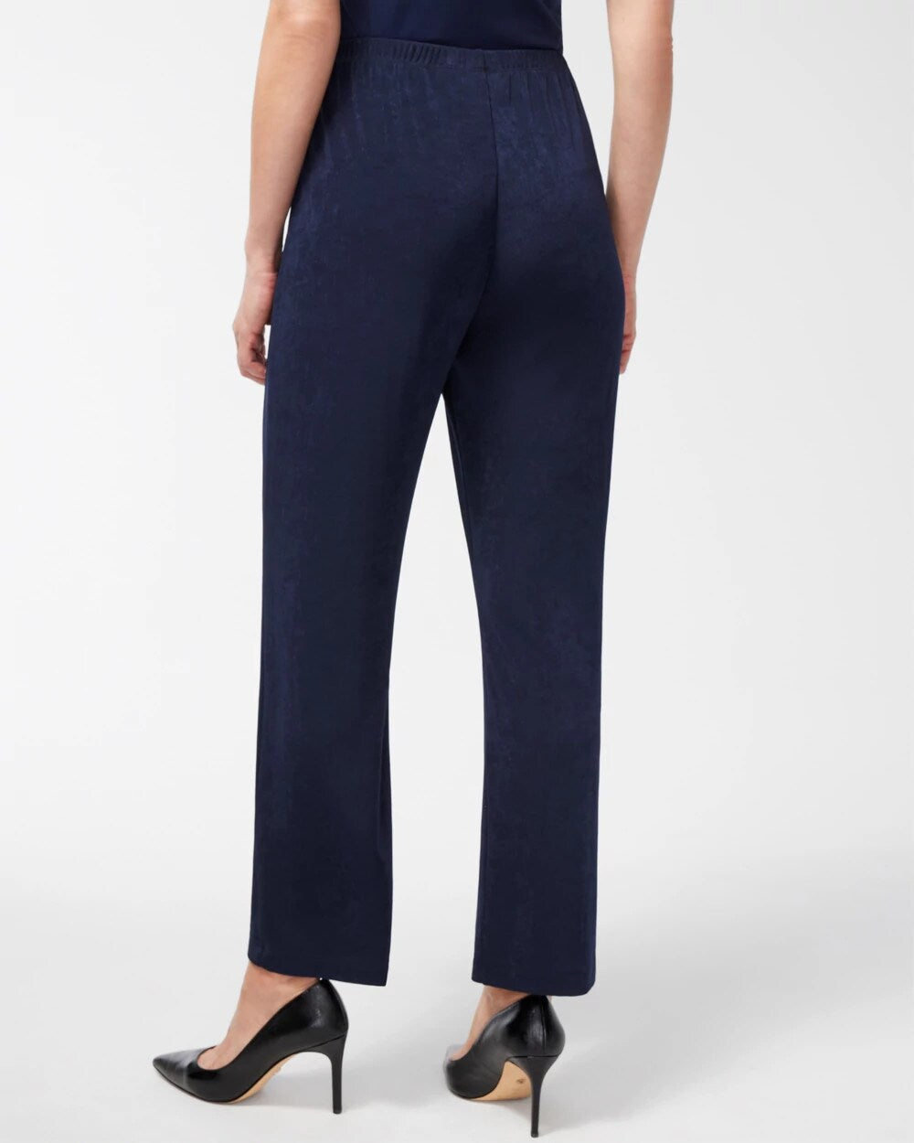 Chico's Women | Petite Travelers™ No Tummy Pants INDIA INK