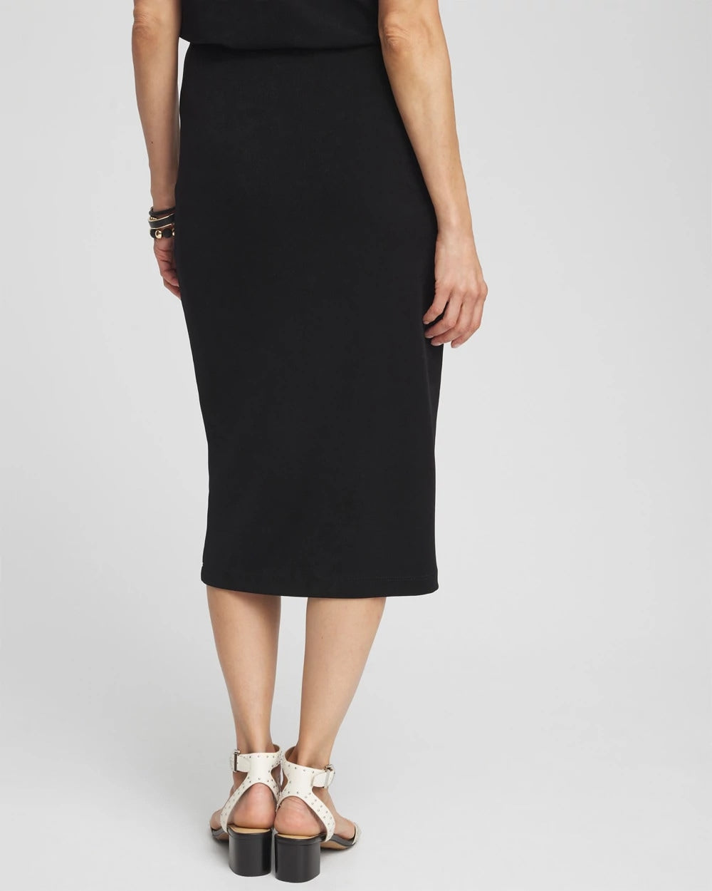 Chico's Women | Travelers™ No Tummy Skirt TRAVELERS BLACK