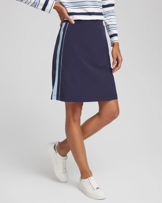 Chico's Women | Zenergy® UPF Piped Skort PASSPORT BLUE