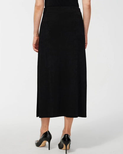 Chico's Women | Travelers™ Side-Slit Maxi Skirt TRAVELERS BLACK
