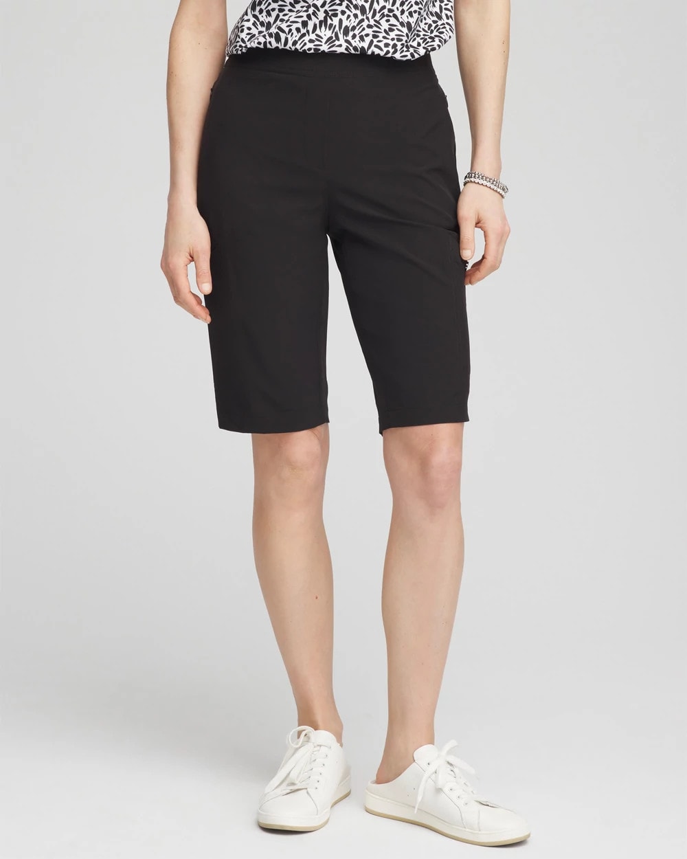 Chico's Women | Zenergy® UPF Cargo Shorts BLACK