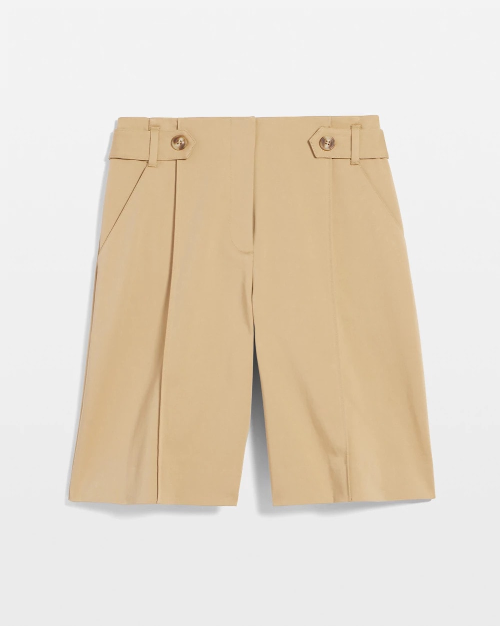 Chico's Women | Sateen Tab-Front A-line Shorts CAFE AROMA