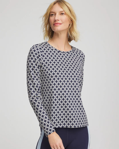 Chico's Women | Zenergy® Chain Top PASSPORT BLUE