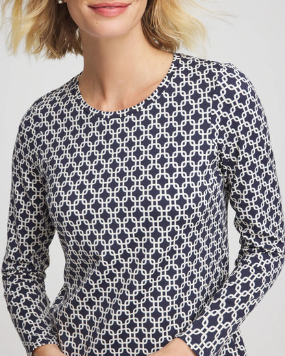 Chico's Women | Zenergy® Chain Top PASSPORT BLUE