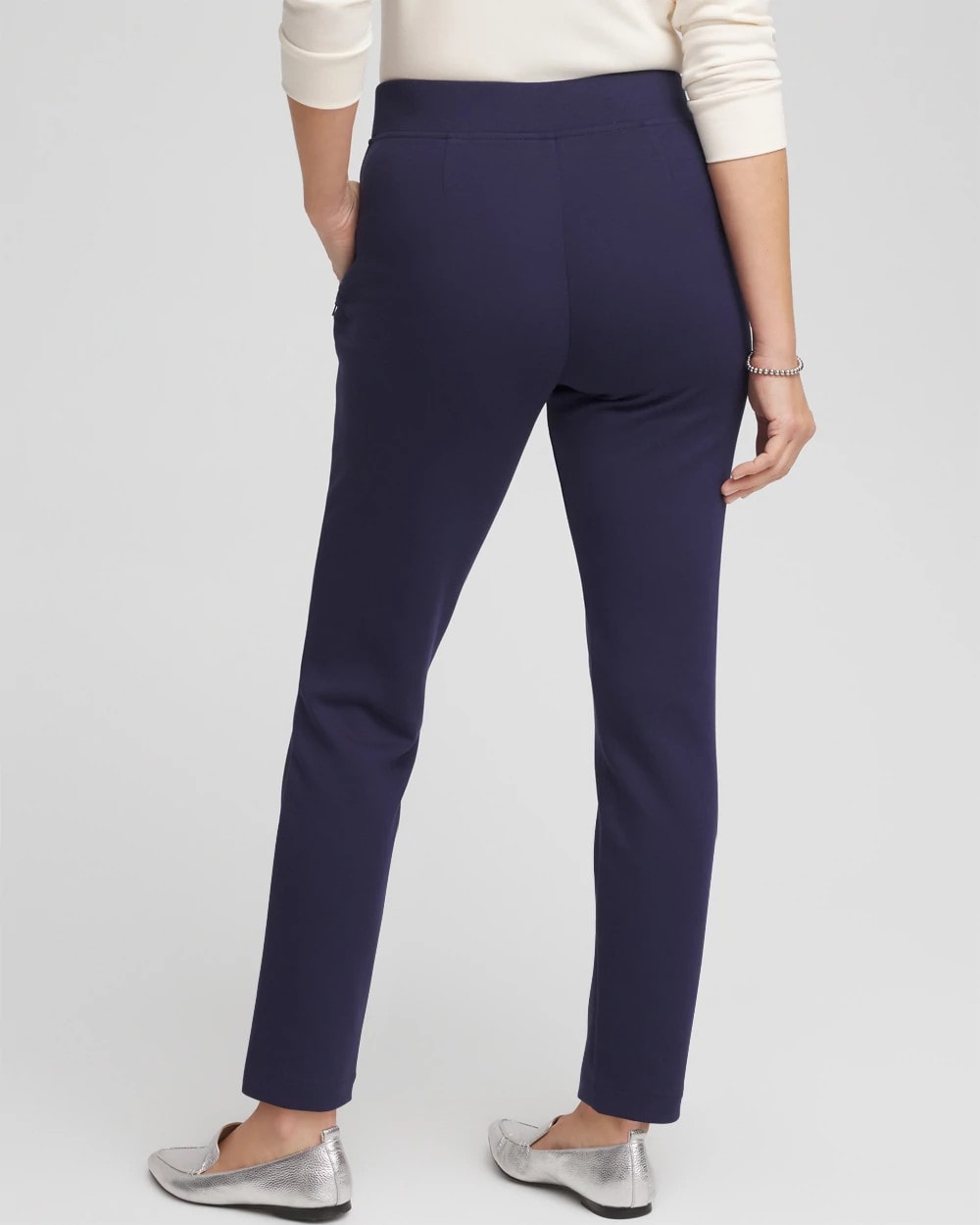 Chico's Women | Zenergy® Double-Knit Ankle Pants PASSPORT BLUE