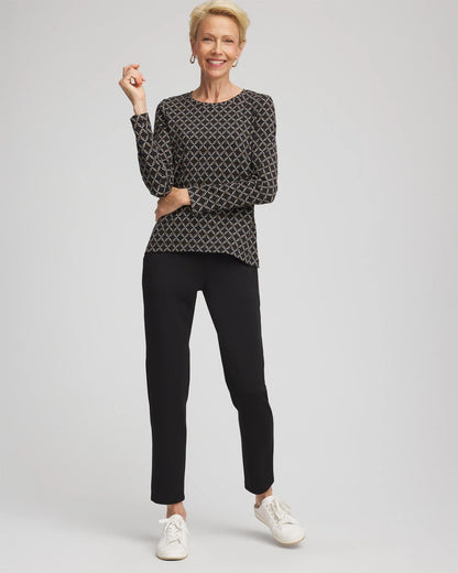 Chico's Women | Zenergy® Weave Top BLACK