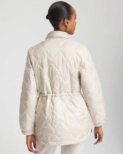 Chico's Women | Zenergy® Water-Resistant Quilted Anorak Jacket