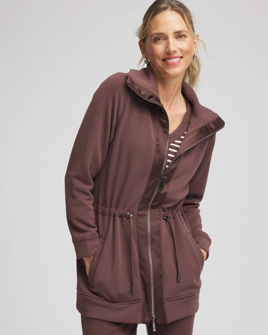 Chico's Women | Zenergy® Cinch-Waist Jacket ESPRESSO