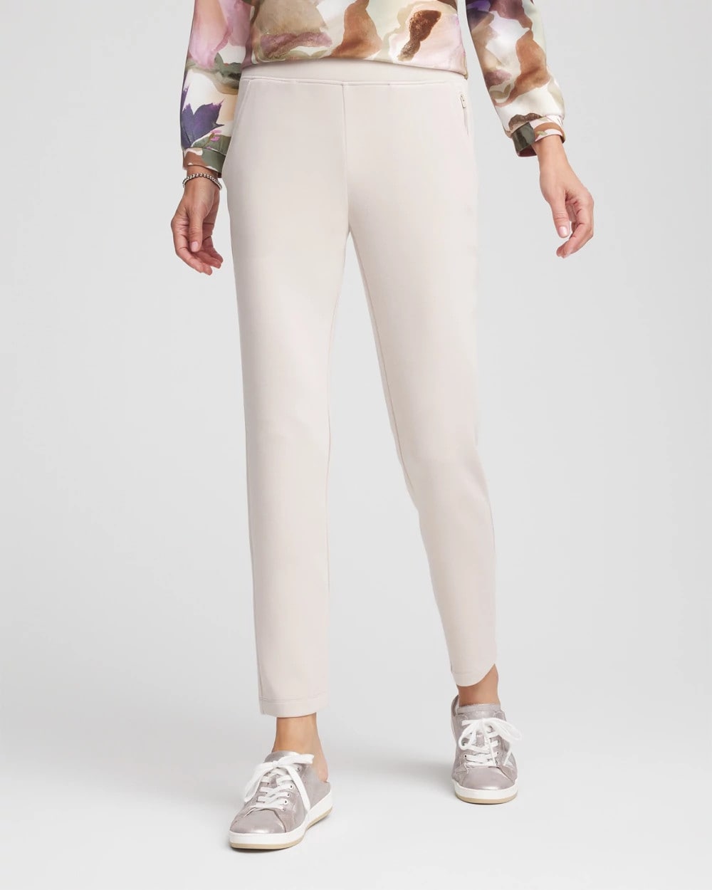 Chico's Women | Zenergy® Soft Ankle Pants SMOKEY TAUPE